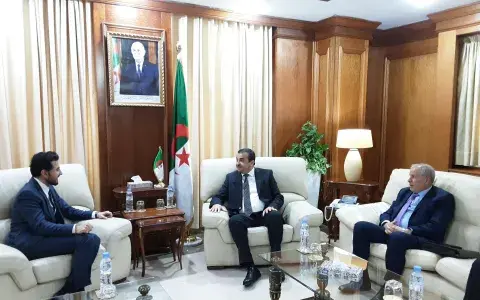 عرقاب يستقبل الرئيس المدير العام لشركة مداد للطاقة – شمال أفريقيا السعودية