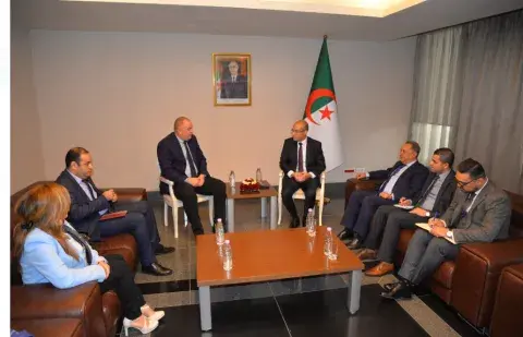 شايب يستقبل رئيس المرصد الوطني للمجتمع المدني 