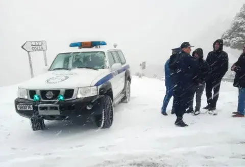 تقلبات جوية: الأمن الوطني يدعو مستعملي الطريق إلى توخي الحيطة والحذر