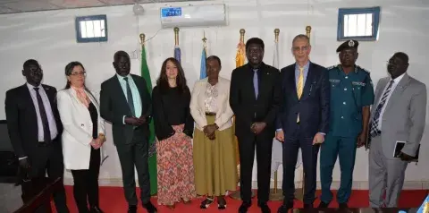 منصوري تجري بجوبا محادثات ثنائية مع كل من وزير الخارجية والتعاون  الدولي ووزيرة الداخلية لجنوب السودان