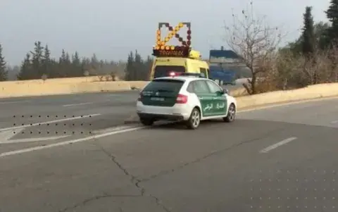 توقف مؤقت لحركة السير بالطريق السيار “A3” في عين الدفلى